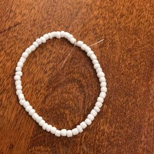 White bracelet